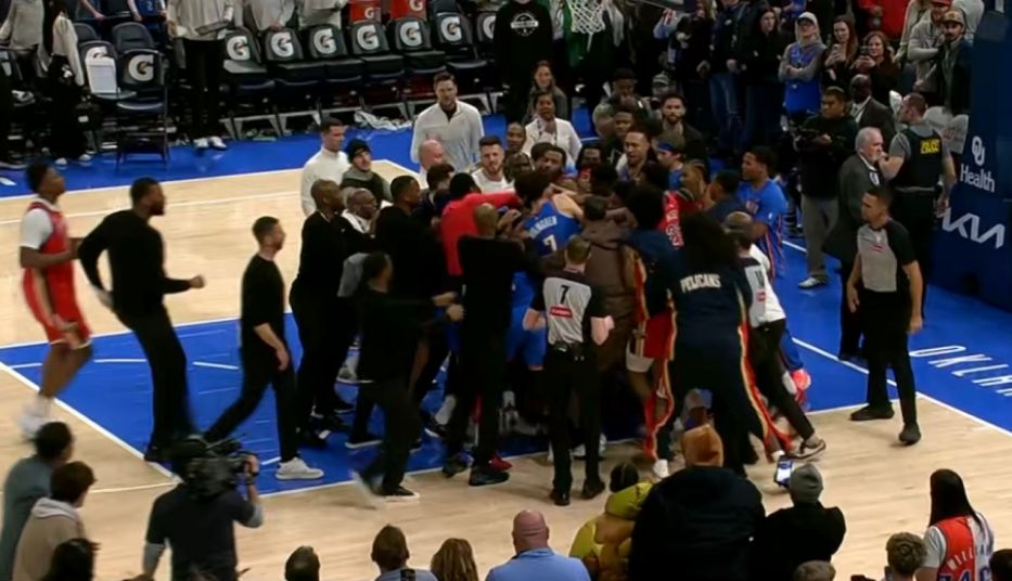 九游游戏-NBA官方罚单：雷霆鹈鹕冲突多尔特费尔斯各罚2.5万美元 逃过禁赛